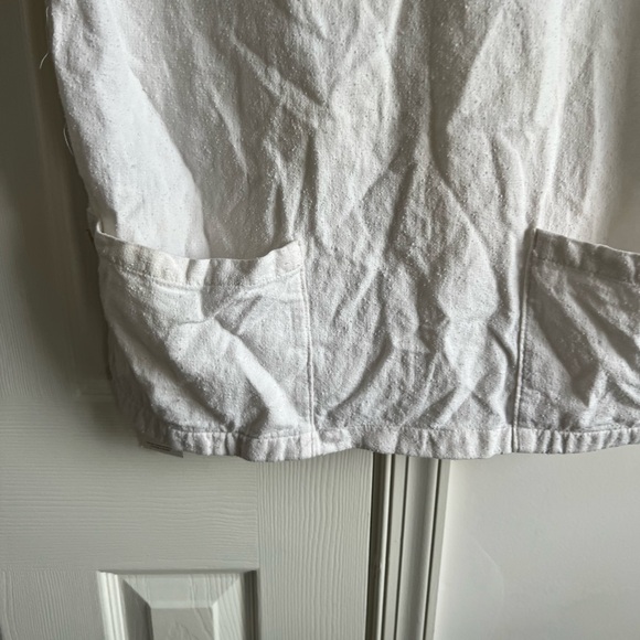 Aime Leon Dore Mechanic Shirt- white cotton blend M - Picture 8 of 13